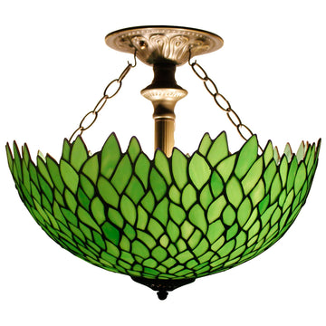 Werfactory® Tiffany Ceiling Lamp 16 Inch